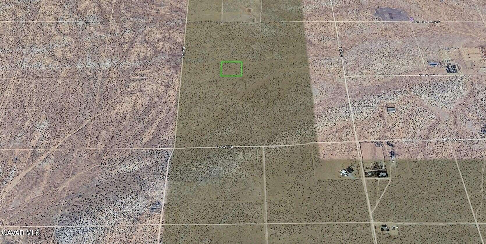 2.5 Acres of Land for Sale in Lancaster, California