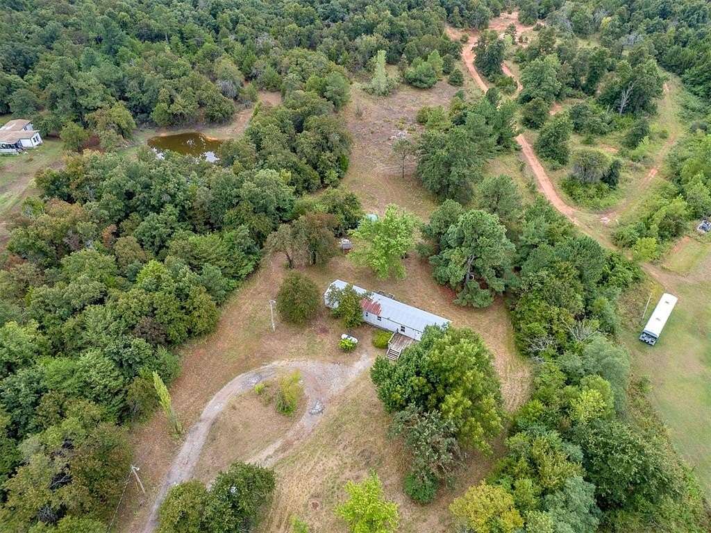 5 Acres of Residential Land with Home for Sale in McLoud, Oklahoma