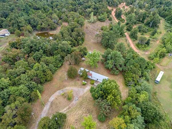 5 Acres of Residential Land with Home for Sale in McLoud, Oklahoma