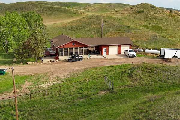 21.7 Acres of Land with Home for Sale in Sidney, Montana