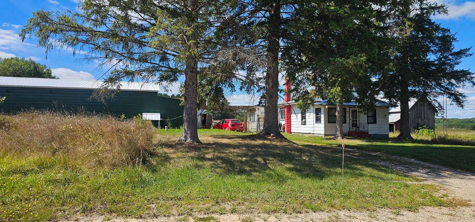 7.56 Acres of Residential Land with Home for Sale in Le Roy, Michigan