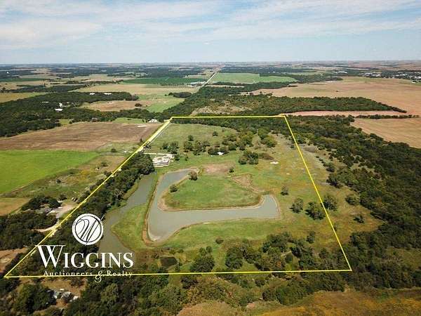 80 Acres of Land with Home for Auction in Ringwood, Oklahoma