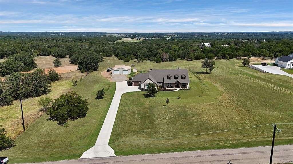 5 Acres of Residential Land with Home for Sale in Weatherford, Texas