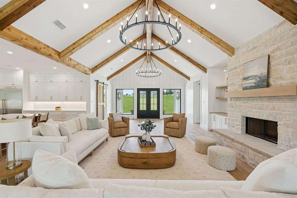 6 Acres of Residential Land with Home for Sale in Gunter, Texas