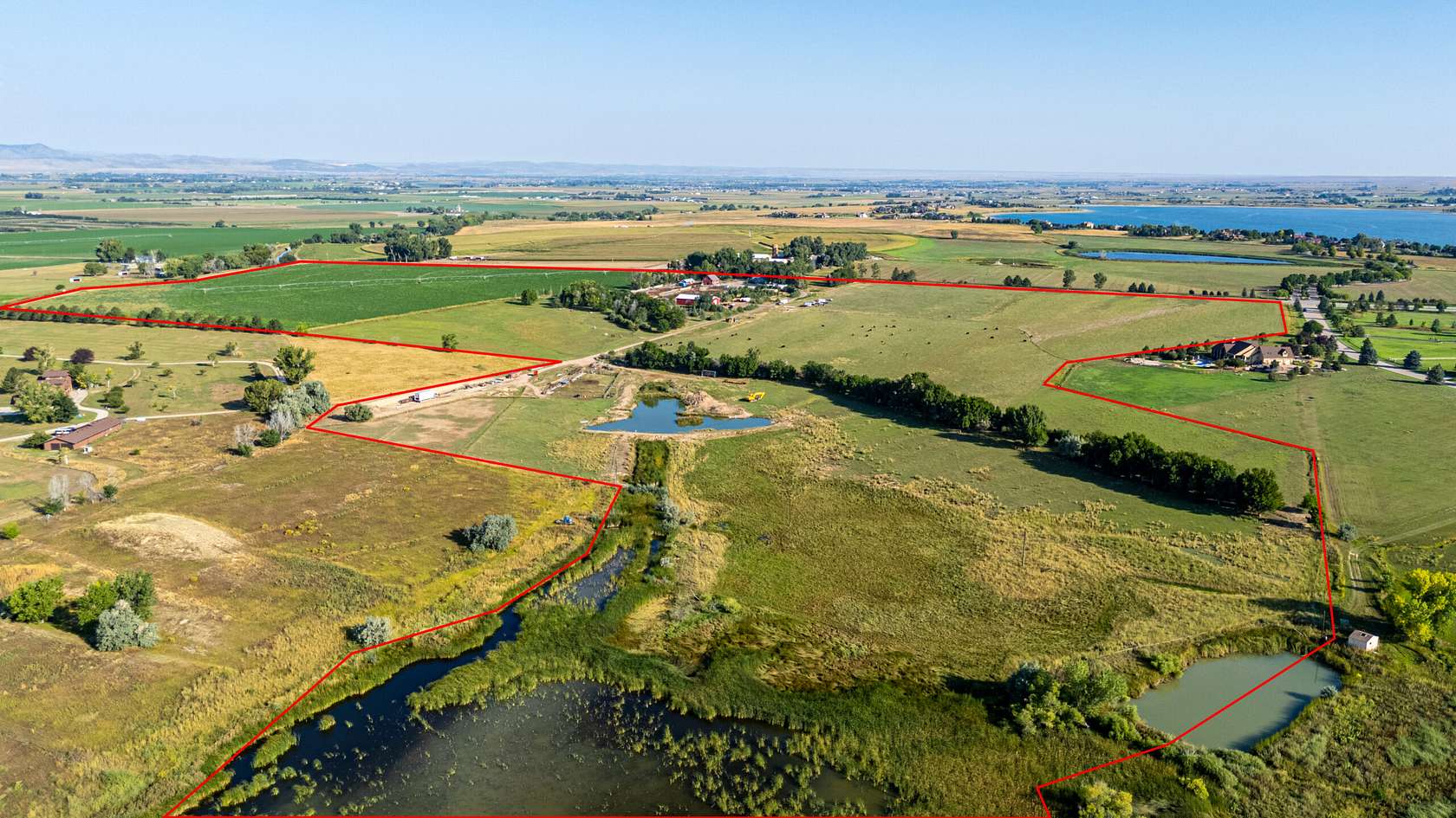 115 Acres of Land with Home for Sale in Fort Collins, Colorado