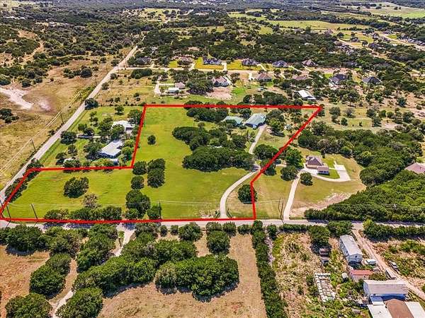 8 Acres of Residential Land with Home for Sale in Weatherford, Texas