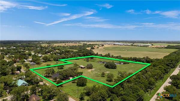 11.1 Acres of Land with Home for Sale in Yoakum, Texas