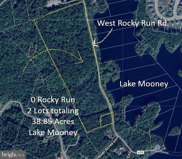 38.9 Acres of Land for Sale in Fredericksburg, Virginia