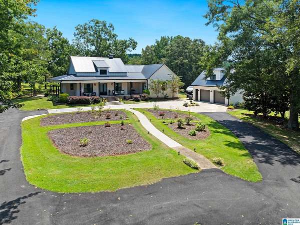 128 Acres of Land with Home for Sale in Sylacauga, Alabama