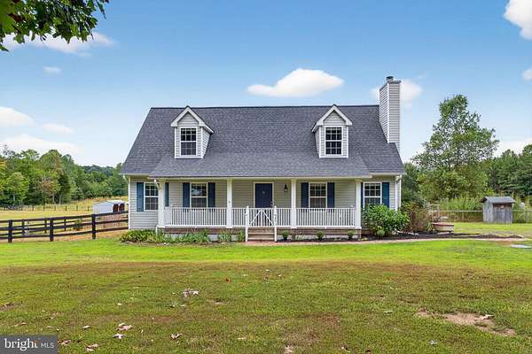 25 Acres of Agricultural Land with Home for Sale in Spotsylvania, Virginia