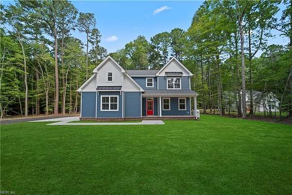 5 Acres of Residential Land with Home for Sale in Smithfield, Virginia