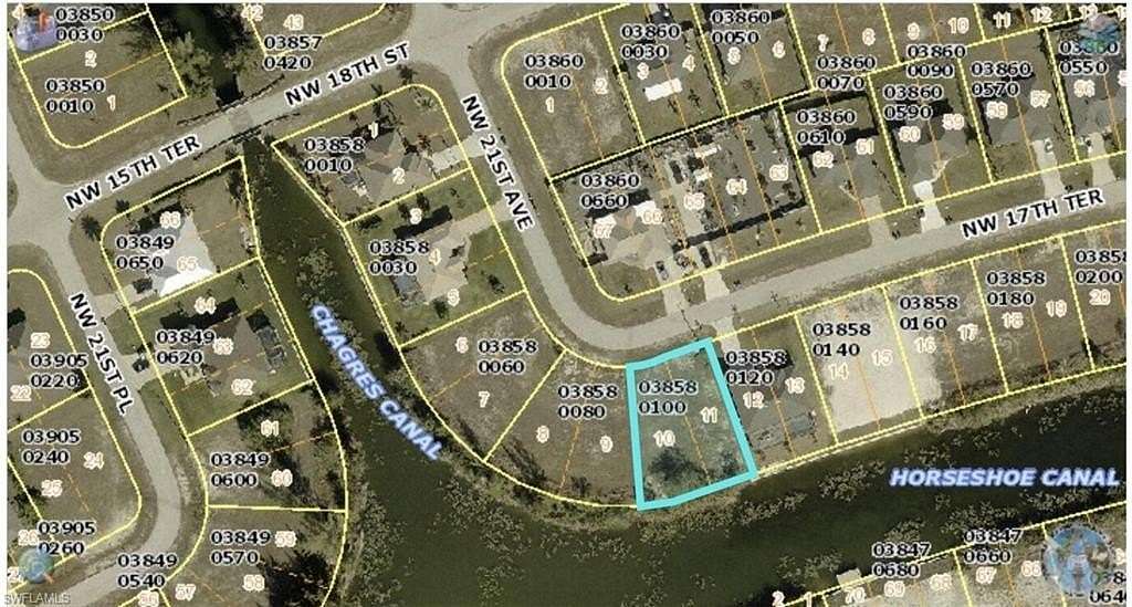 0.26 Acres of Residential Land for Sale in Cape Coral, Florida