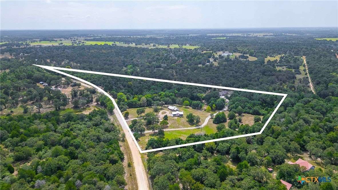 19.6 Acres of Recreational Land with Home for Sale in Caldwell, Texas