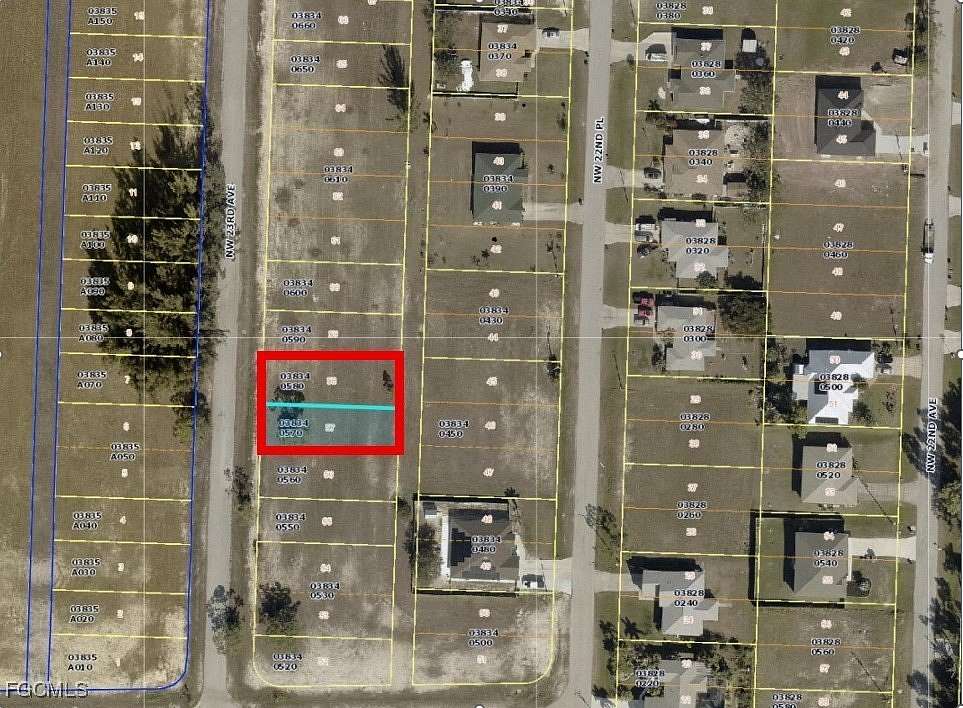 0.13 Acres of Commercial Land for Sale in Cape Coral, Florida