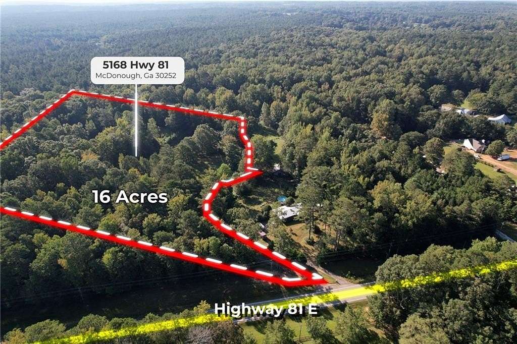 16 Acres of Land for Sale in McDonough, Georgia