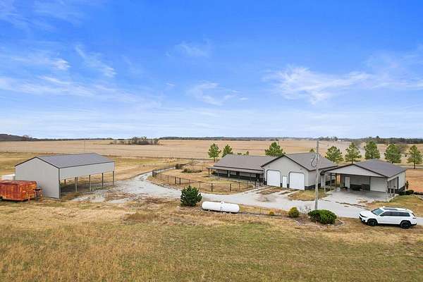 2.5 Acres of Residential Land with Home for Sale in Vinita, Oklahoma