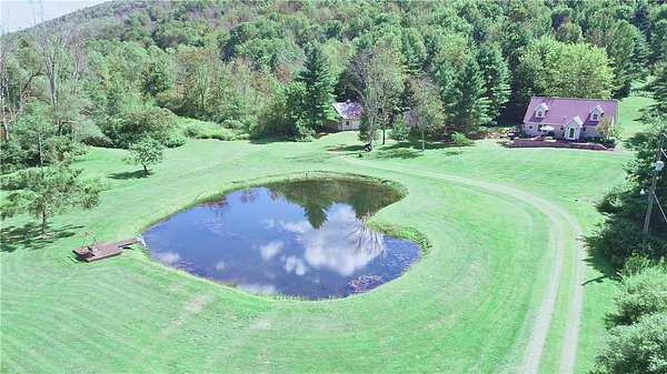 57 Acres of Recreational Land with Home for Sale in Franklin, New York