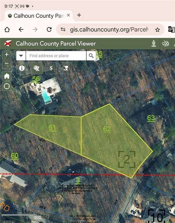 0.96 Acres of Land for Sale in Anniston, Alabama