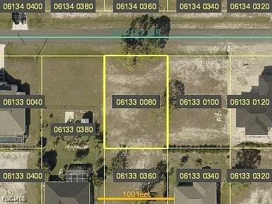 0.24 Acres of Residential Land for Sale in Cape Coral, Florida