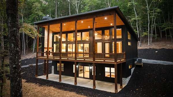 4 Acres of Residential Land with Home for Sale in Morganton, Georgia