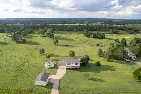 2 Acres of Residential Land with Home for Sale in Bokoshe, Oklahoma