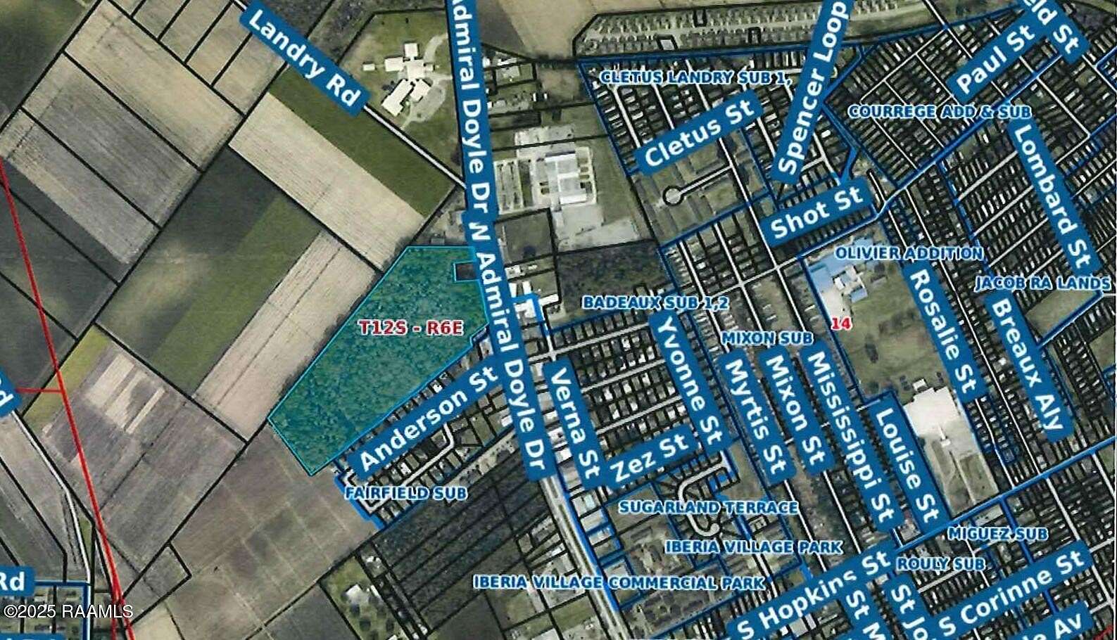 24 Acres of Recreational Land for Sale in New Iberia, Louisiana