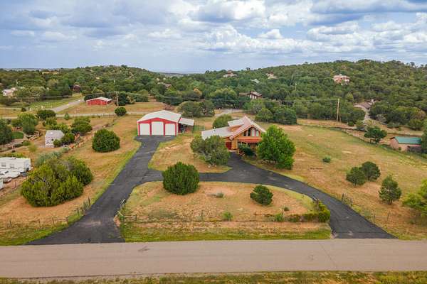 2 Acres of Residential Land with Home for Sale in Tijeras, New Mexico