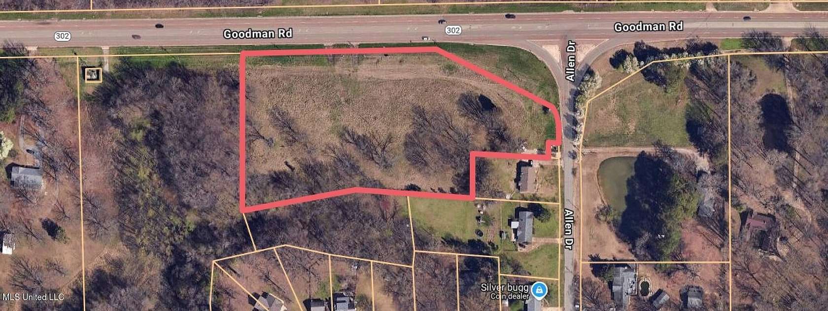 4.75 Acres of Commercial Land for Sale in Horn Lake, Mississippi