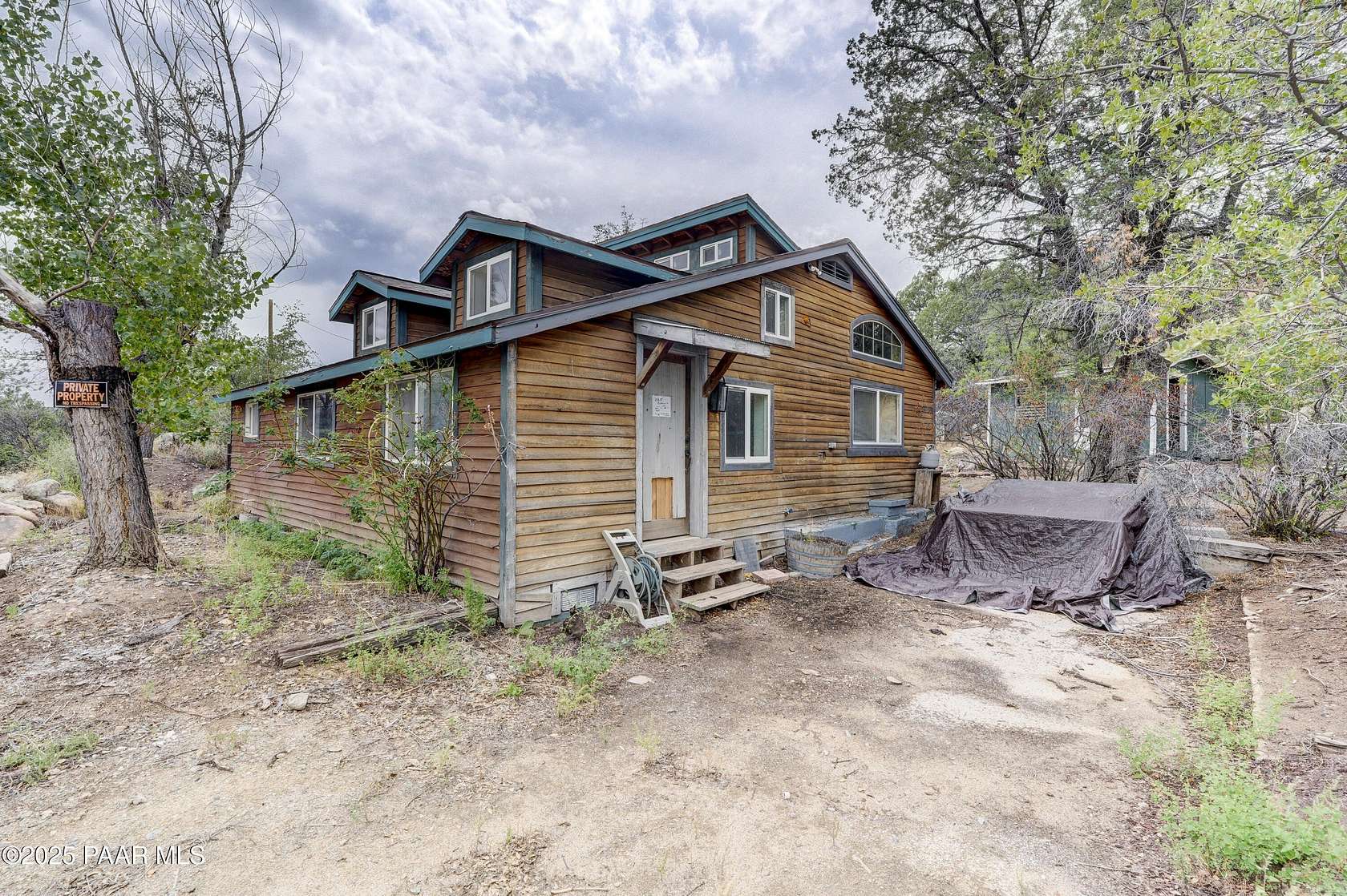 0.65 Acres of Residential Land with Home for Sale in Prescott, Arizona