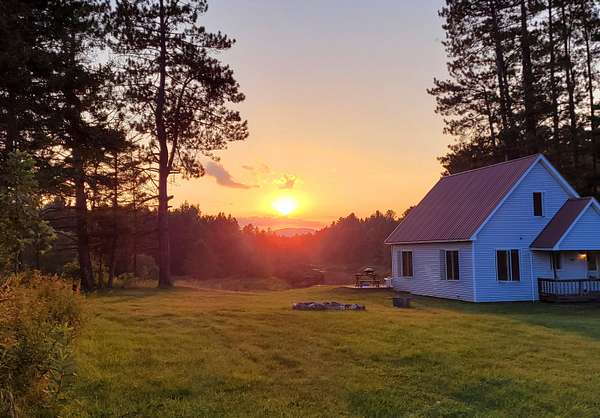 4.7 Acres of Residential Land with Home for Sale in Indian Lake, New York