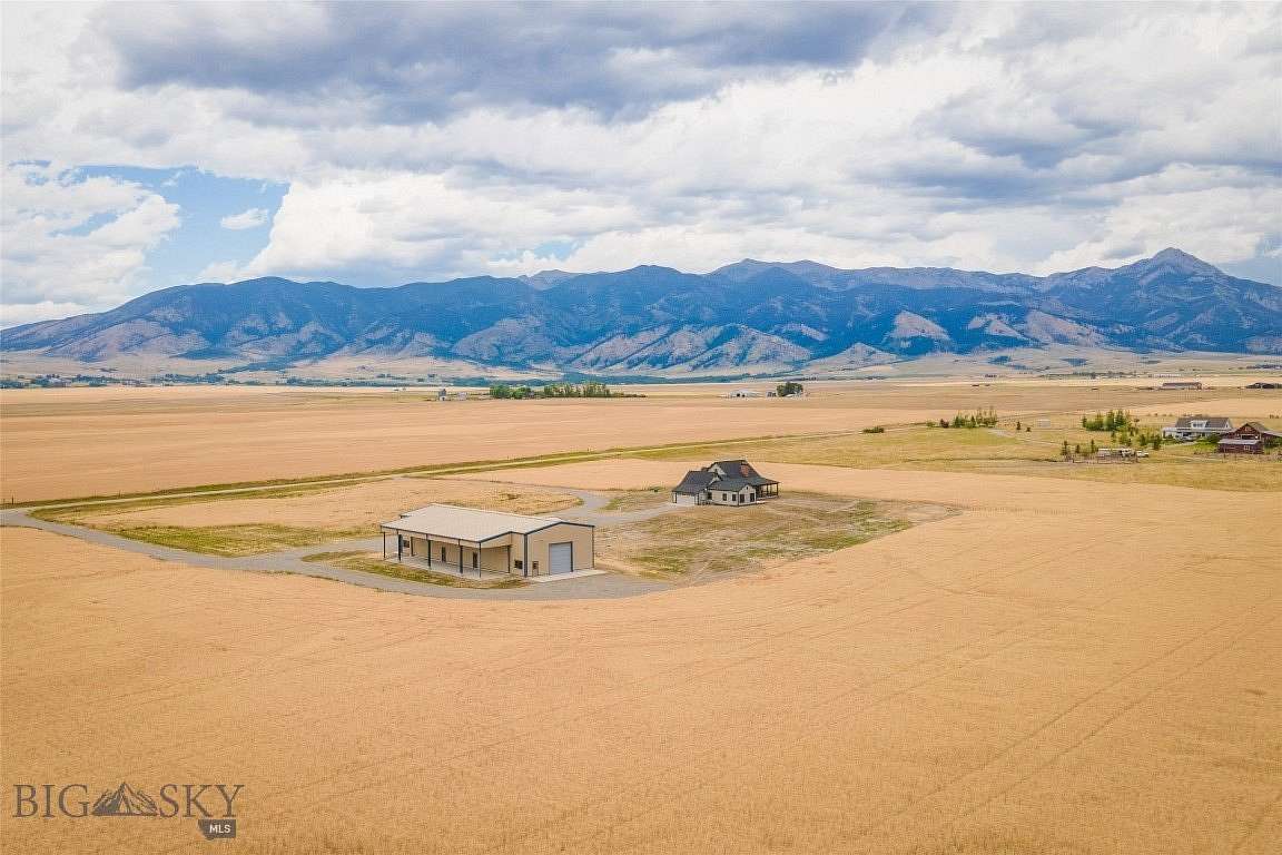 40 Acres of Land with Home for Sale in Belgrade, Montana