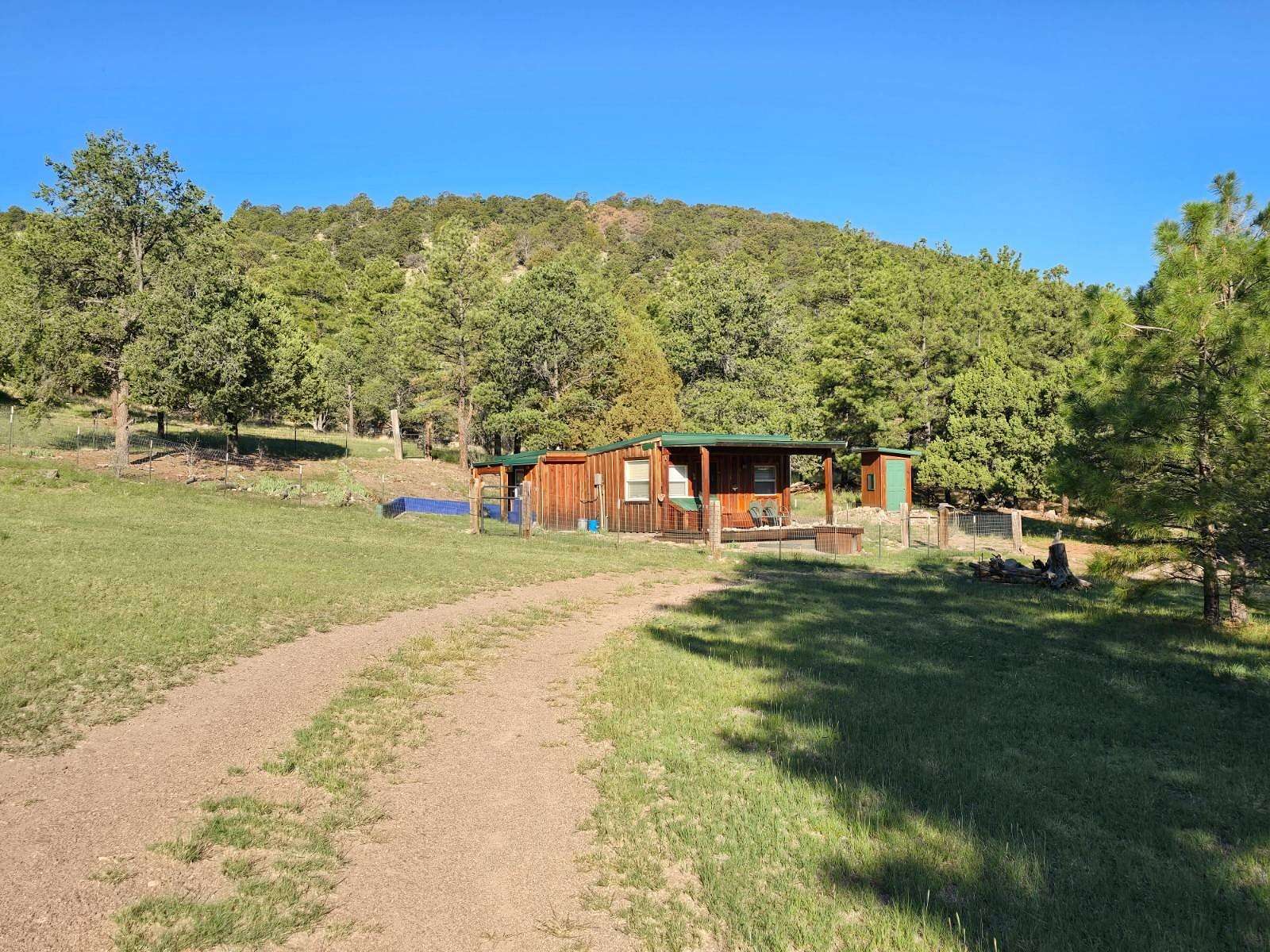 11.3 Acres of Recreational Land with Home for Sale in Magdalena, New Mexico