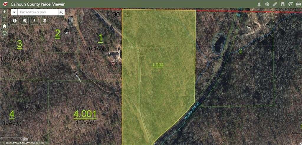 17.2 Acres of Land for Sale in Anniston, Alabama