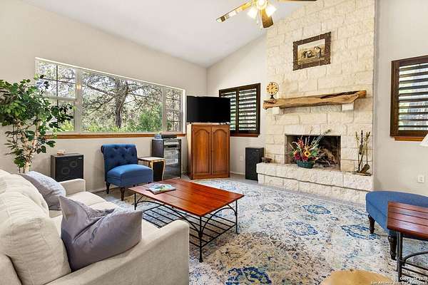 5.33 Acres of Residential Land with Home for Sale in New Braunfels, Texas