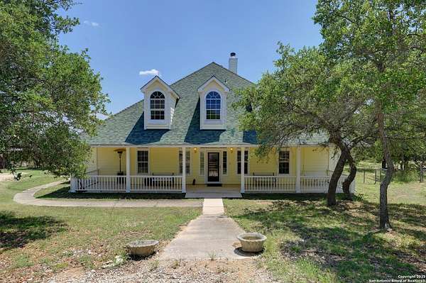 5.58 Acres of Land with Home for Sale in Kendalia, Texas