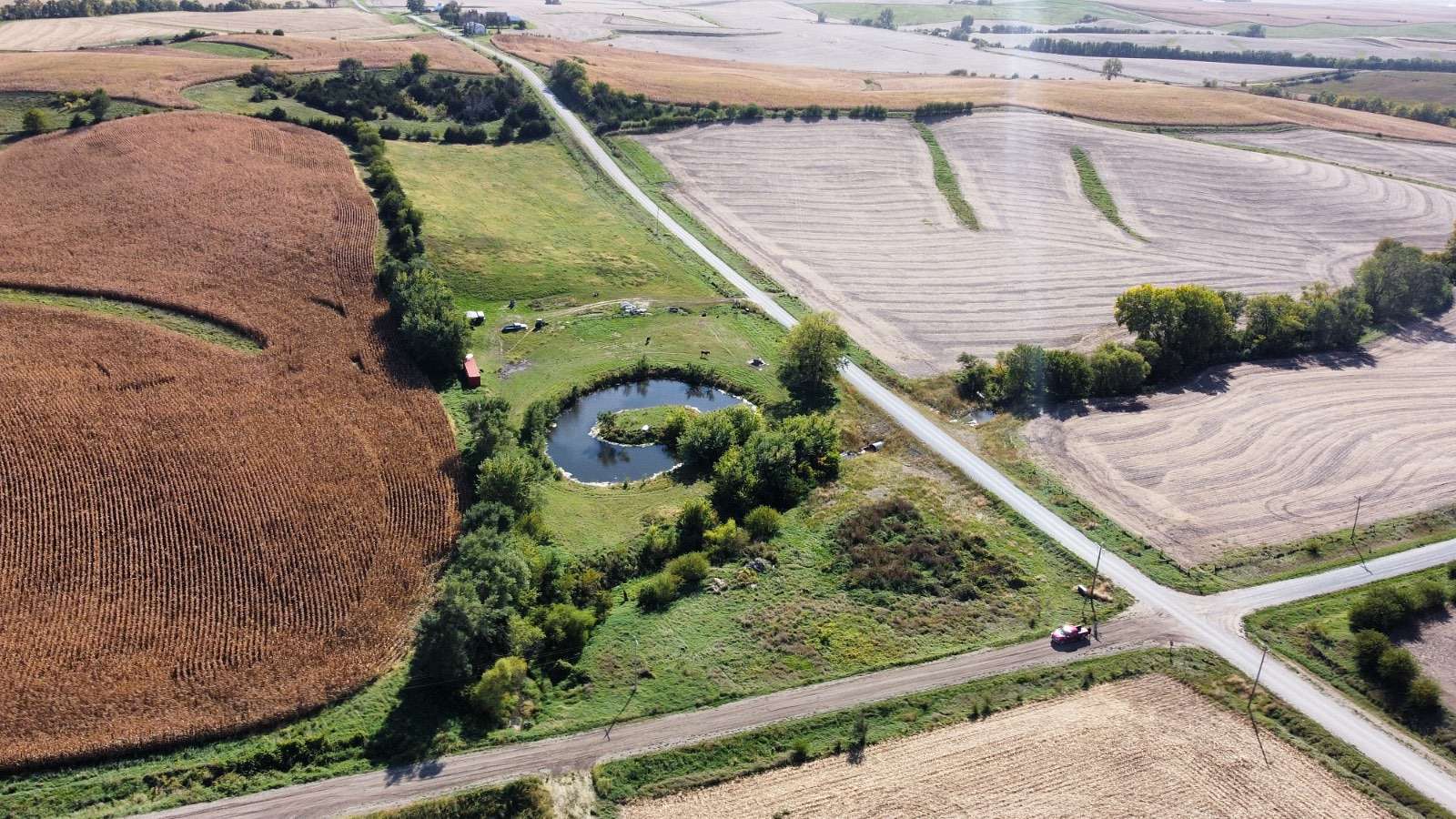 8.22 Acres of Residential Land for Sale in Exira, Iowa