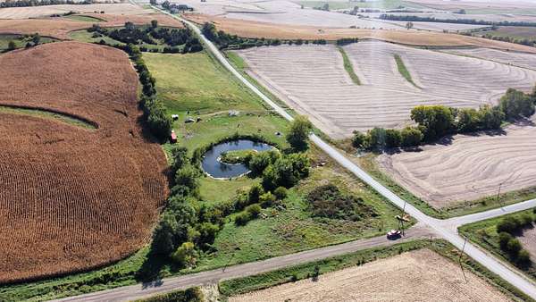 8.22 Acres of Residential Land for Sale in Exira, Iowa