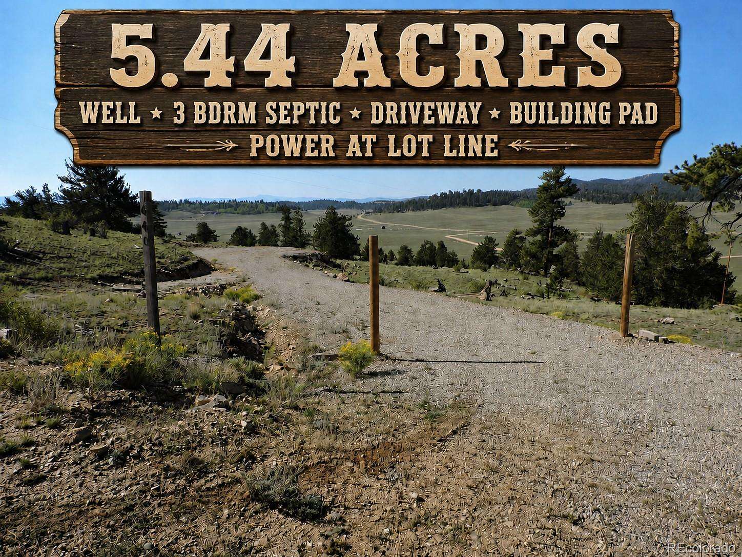 5.44 Acres of Land for Sale in Hartsel, Colorado