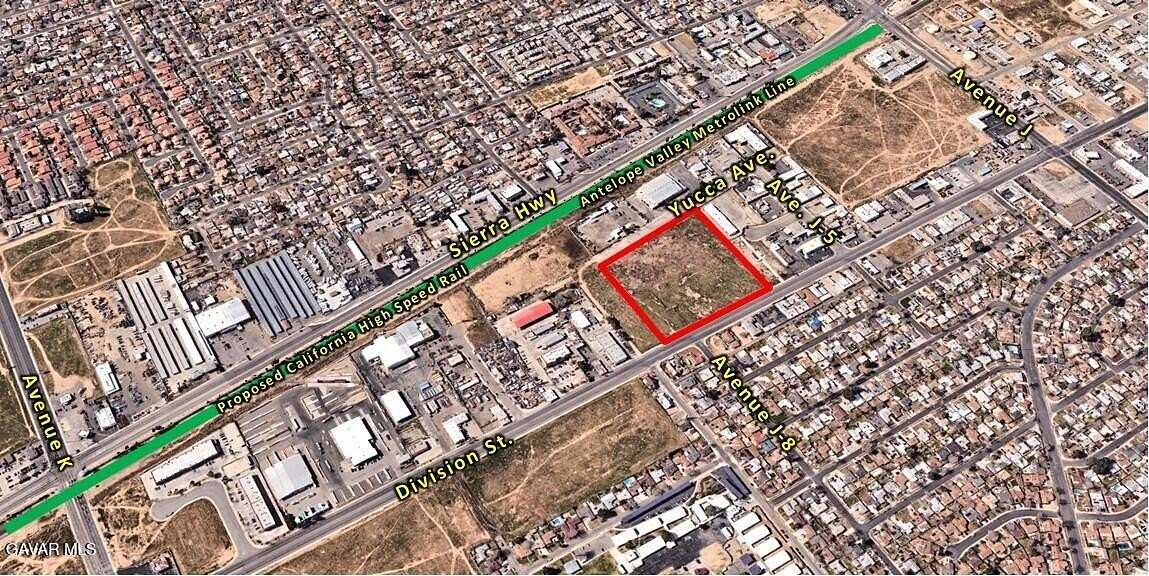 8.3 Acres of Mixed-Use Land for Sale in Lancaster, California