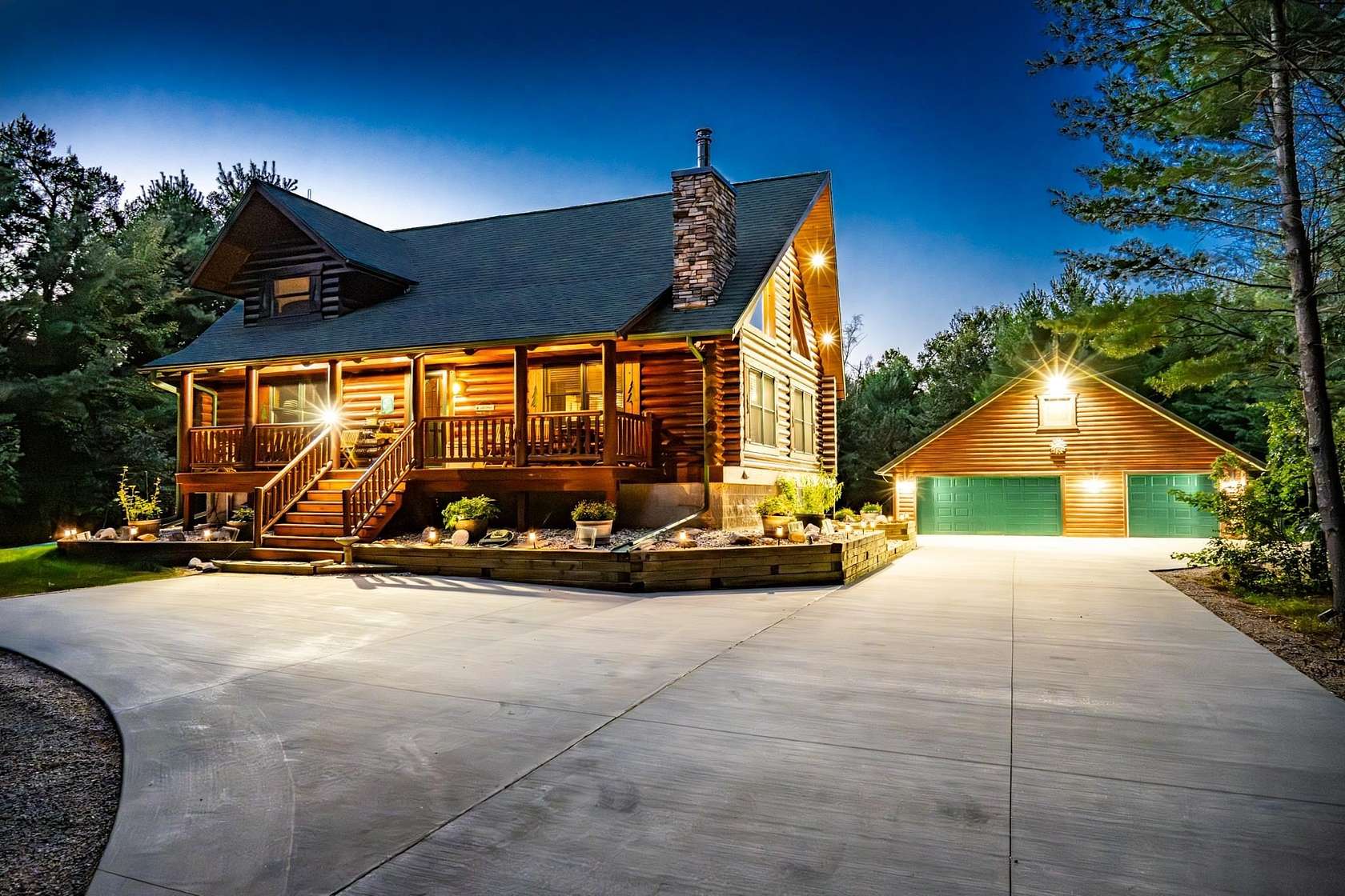 3 Acres of Residential Land with Home for Sale in New Lisbon, Wisconsin