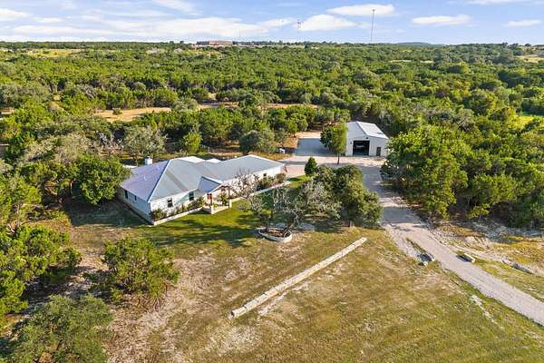 11 Acres of Land with Home for Sale in Burnet, Texas