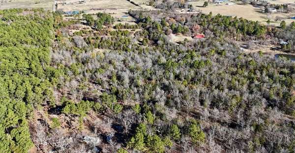 30 Acres of Recreational Land with Home for Sale in Wister, Oklahoma