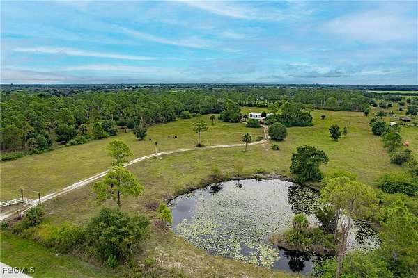 30 Acres of Land with Home for Sale in Clewiston, Florida