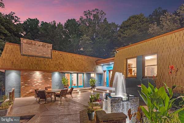 5 Acres of Residential Land with Home for Sale in Great Falls, Virginia