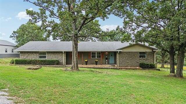 8.1 Acres of Residential Land with Home for Sale in Beggs, Oklahoma