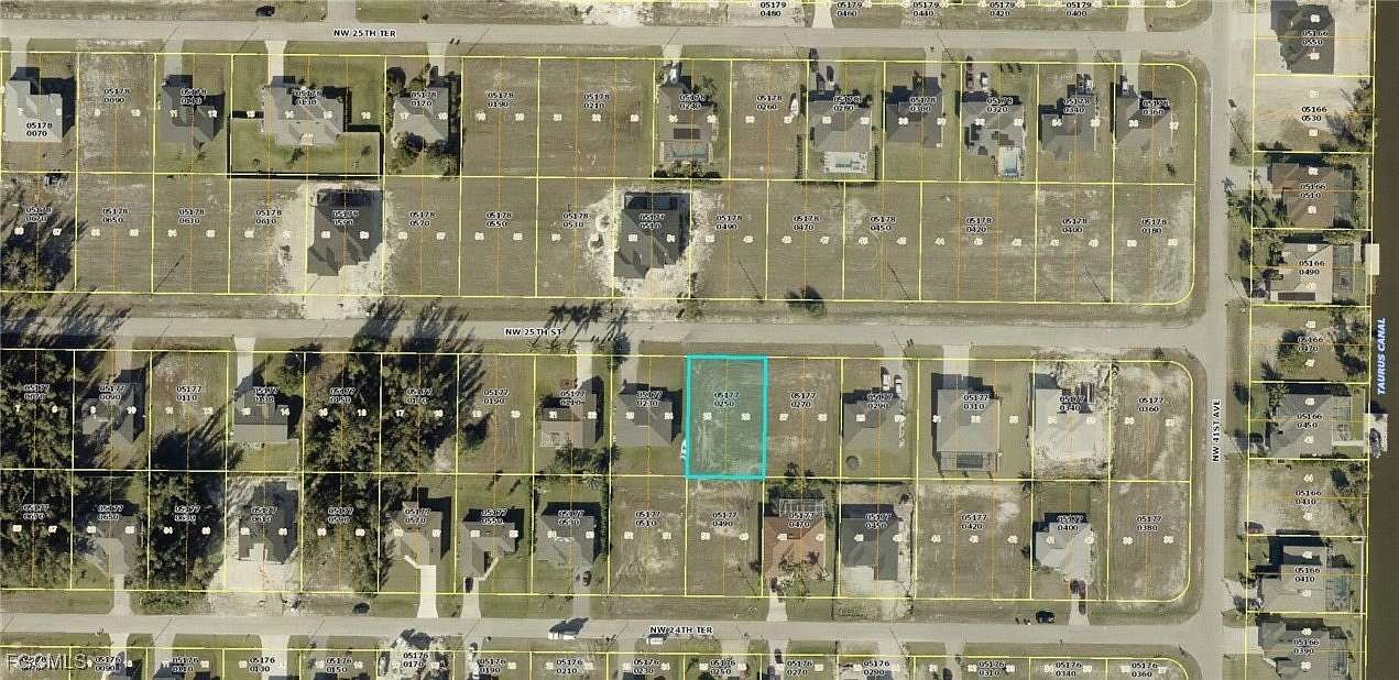 0.23 Acres of Residential Land for Sale in Cape Coral, Florida