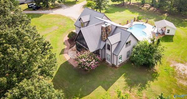 12 Acres of Land with Home for Sale in Laceys Spring, Alabama