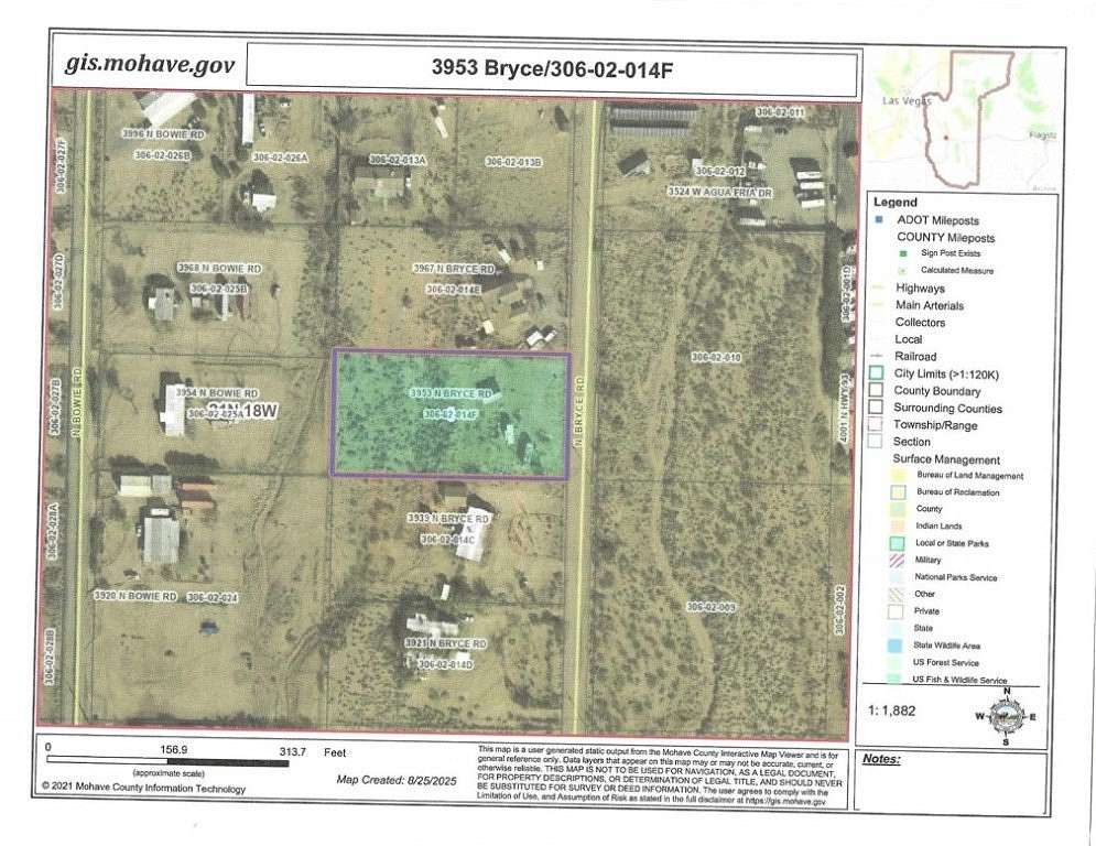 1.17 Acres of Residential Land for Sale in Golden Valley, Arizona