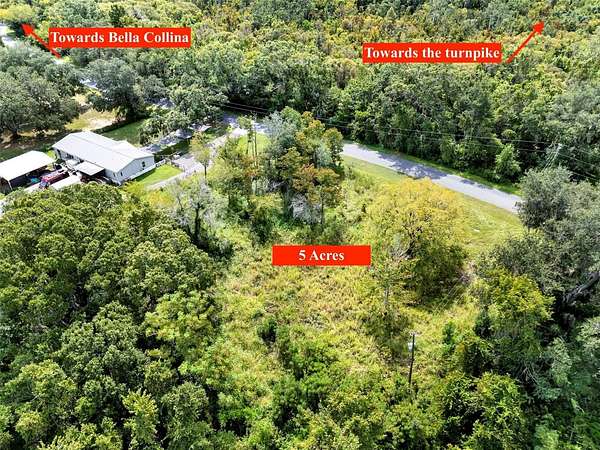 5 Acres of Residential Land for Sale in Clermont, Florida