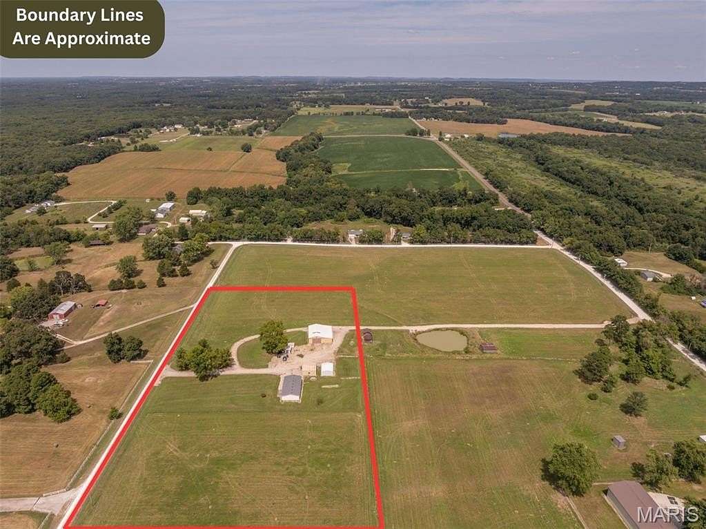 6.24 Acres of Land with Home for Sale in Troy, Missouri